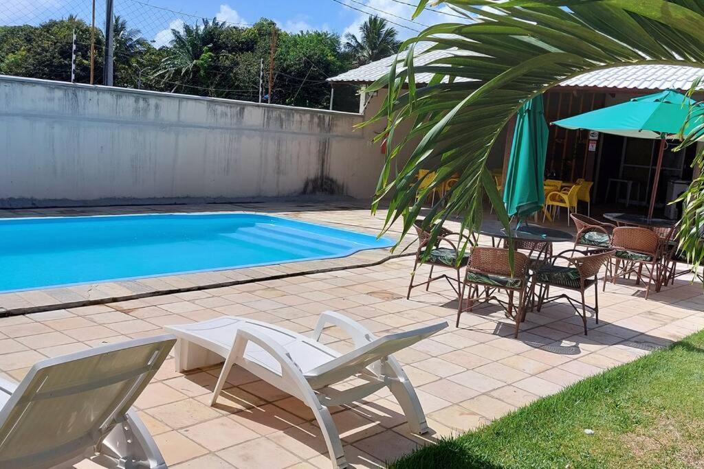 Lindo Flat Terreo Em Porto De Galinhas Apartment Luaran gambar