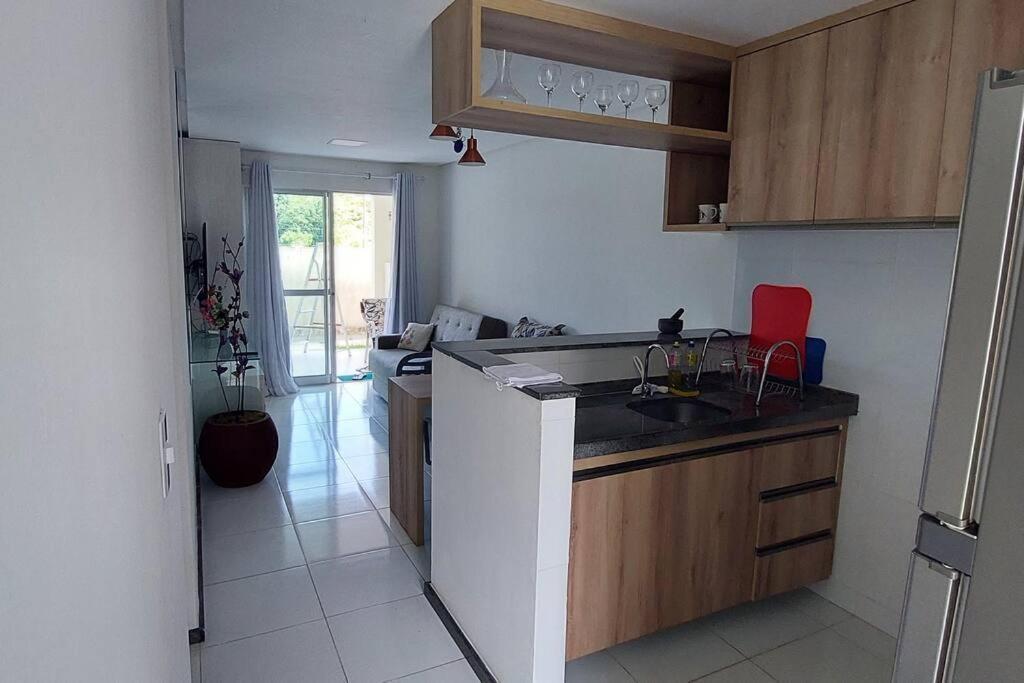 Lindo Flat Terreo Em Porto De Galinhas Apartment Luaran gambar