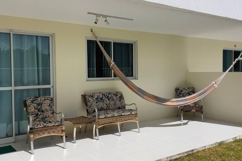 Lindo Flat Terreo Em Porto De Galinhas Apartment Luaran gambar